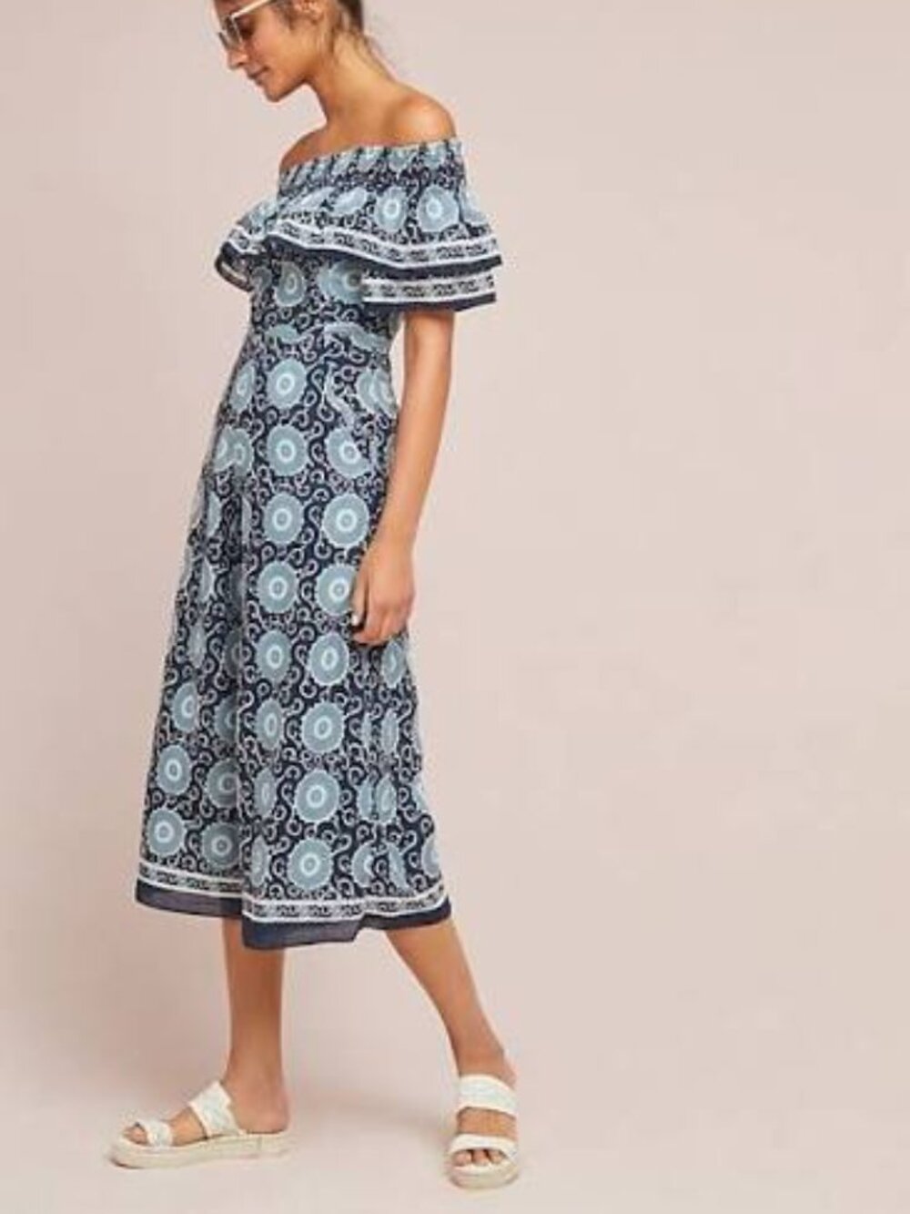 Anthropologie Suzani Jumpsuit — Size S